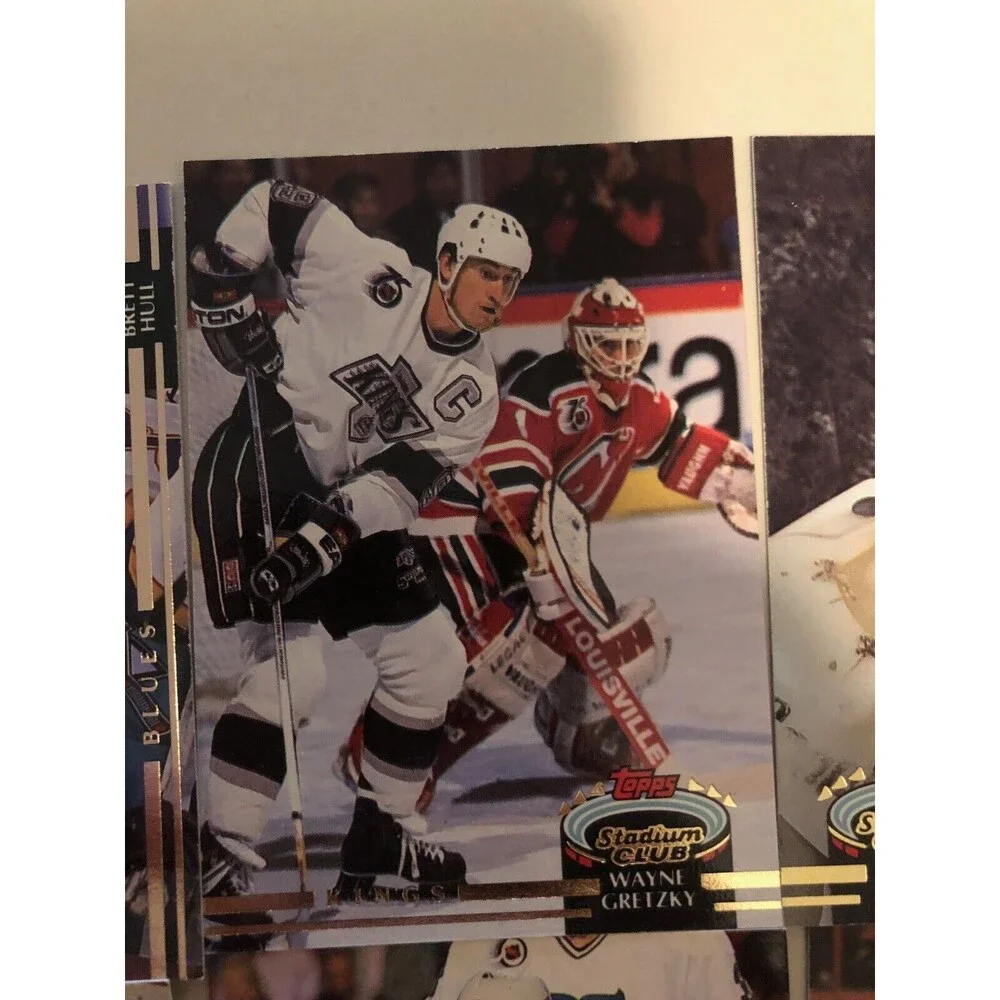 Stadium Club NHL Cards Lot of‎ 14 Gretzky-Hull-Janey, etc.
